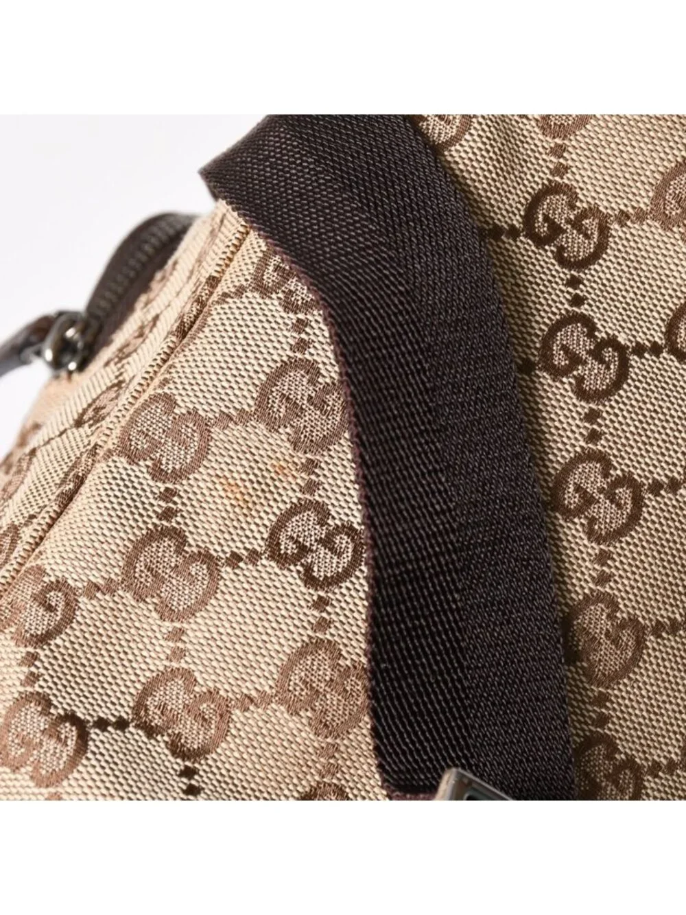 Gucci Backpack GG Canvas Jackie Brown